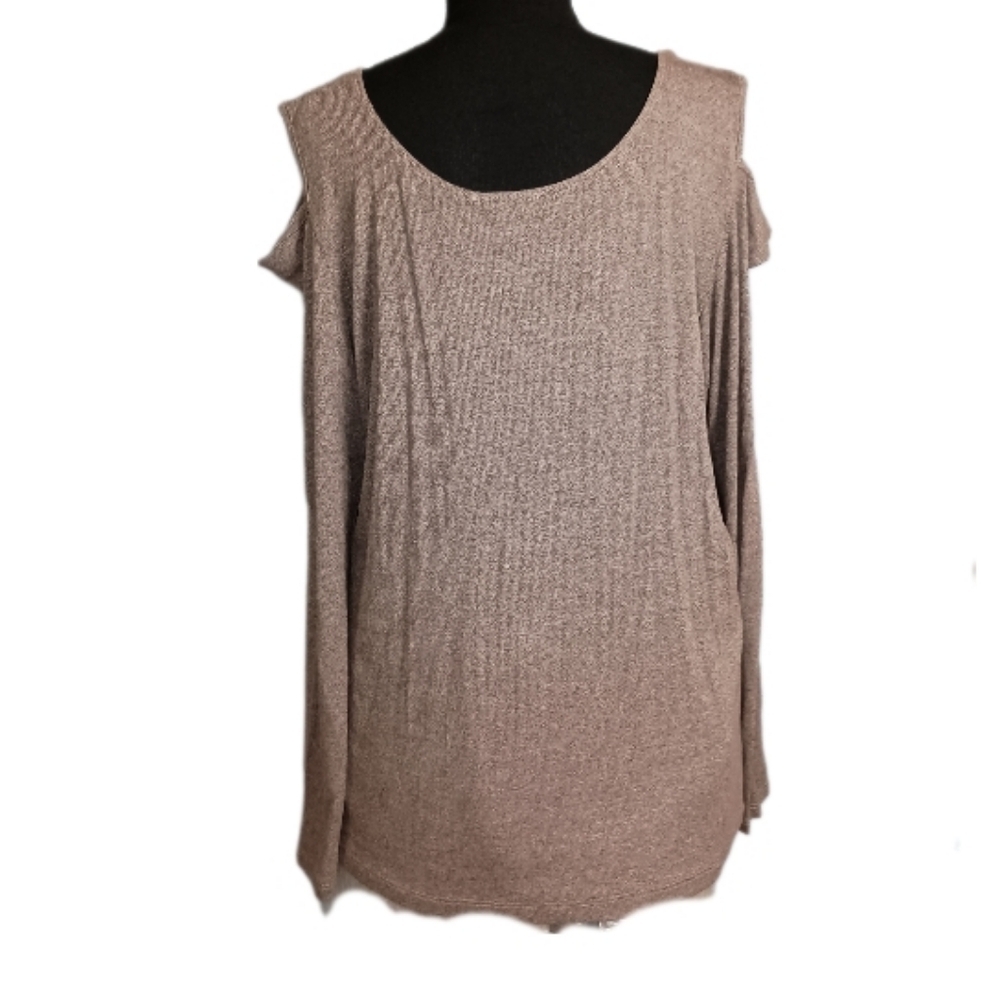 LNA Clothing Rui Rib Long Sleeve Top Size 3X - Picture 2 of 10